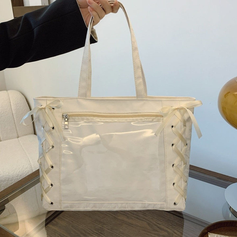 Lace-up Simple Itabag Badge Di - Tote Bag Beach recension och pris