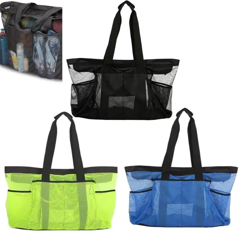 1pc Extra Large Mesh Beach Bag - Tote Bag Beach recension och pris